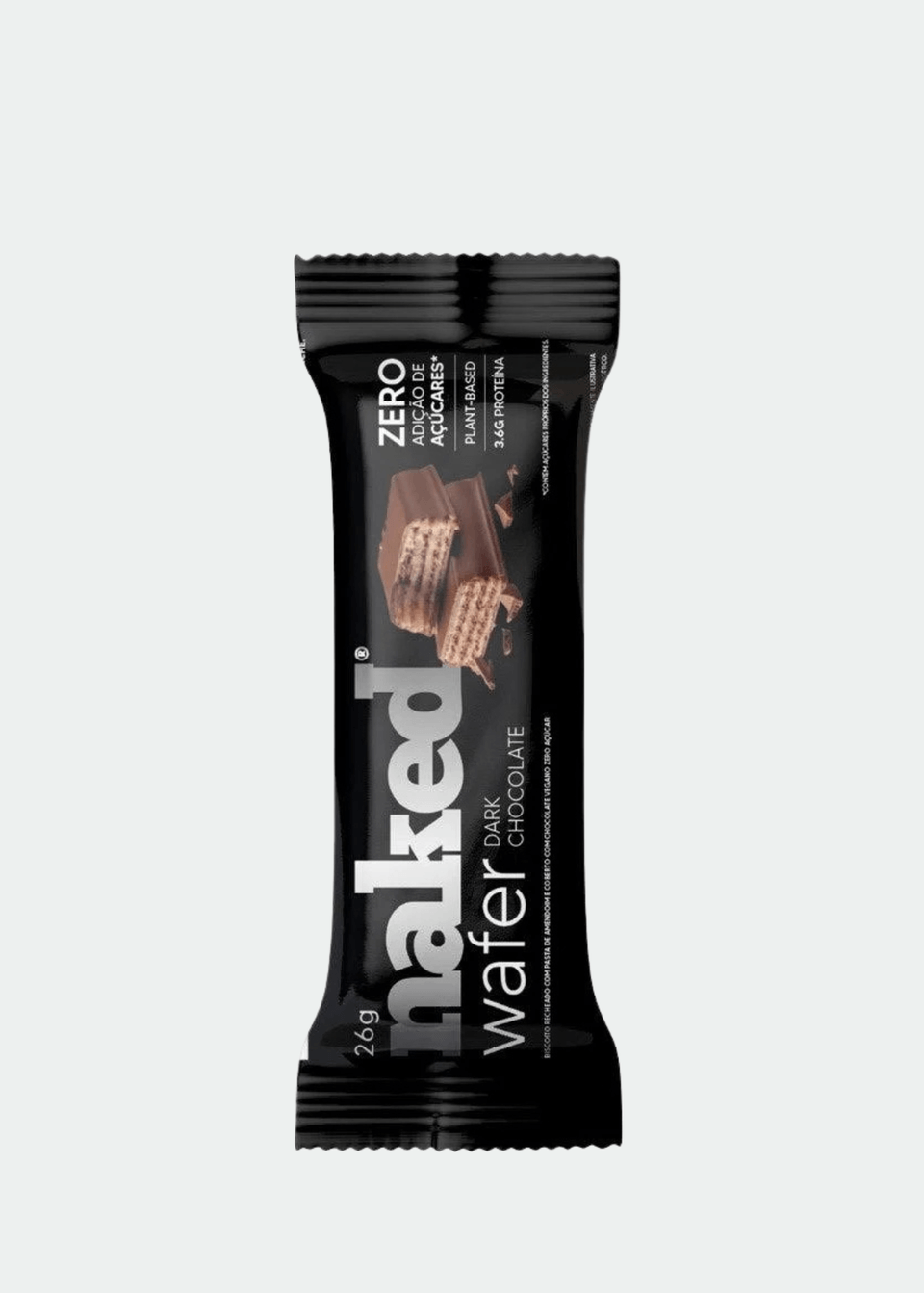Wafer Dark Chocolate Naked Nuts - 26g